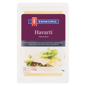 Emborg Havarti Cheese Slices 150g