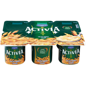 Danone Activia Cereal Multipack Yoghurt 6 x 100g