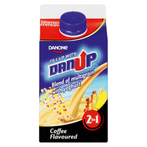 Danone DanUp 2-In-1 Coffee Flavoured Blend Of Multigrain With Yoghurt 450g