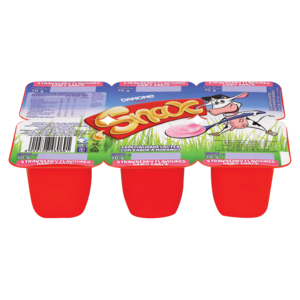 Danone Snax Strawberry Flavoured Diary Snack 6 x 70g