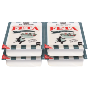 Fairview Feta Cheese Value Pack 4 x 100g