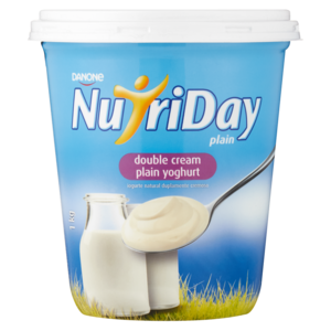 Nutriday Double Cream Plain Yoghurt 1kg