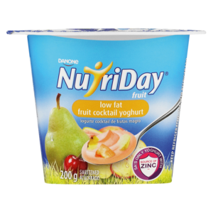 Nutriday Fruit Cocktail Flavoured Low Fat Yoghurt 200g