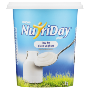 Nutriday Low Fat Plain Yoghurt 1kg