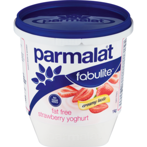 Parmalat Fabulite Fat Free Strawberry Yoghurt 1kg