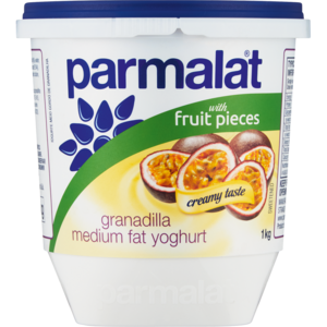 Parmalat Medium Fat Granadilla Yoghurt 1kg