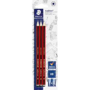 Staedtler Tradition HB Pencil 3 Pack