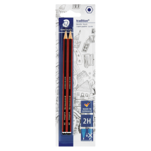 Staedtler Tradition 2H Pencils 2 Pack