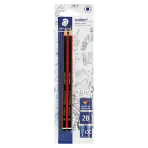 Staedtler Tradition Pencil 2B 2 Pack