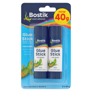 Bostik Glue Stick Twin Pack 2 x 40g