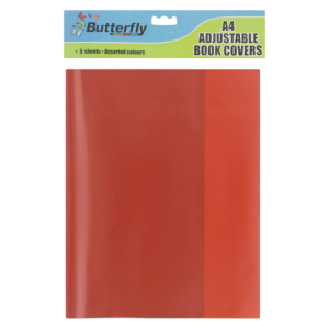 Butterfly A4 Plastic Book Covers