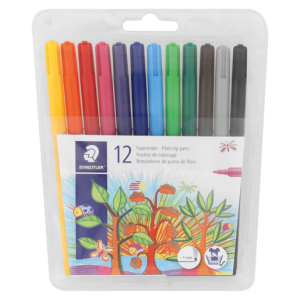 Staedtler Fibre Tip Pens 12 Pack