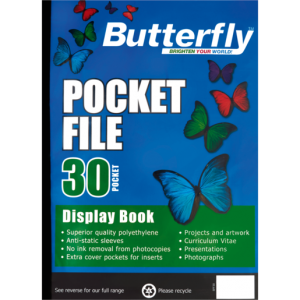 Butterfly A4 Display File 30 Page