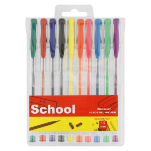 School Gel Ink Pens 10 Pack