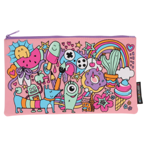 Mix Doodle Assorted Pencil Bag