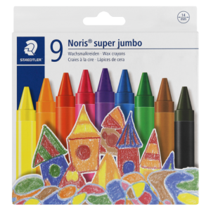 Staedtler Crayons Wax Jumbo Super 9 Pack