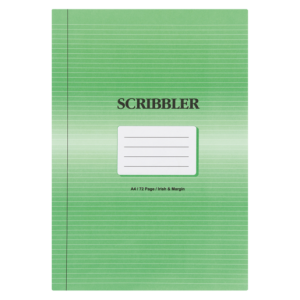 Scholar Irish & Margin A4 Scribbler Book 72 Page