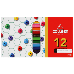 Colleen Assorted Pencil Crayons 12 Pack