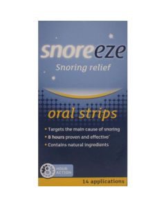 Snoreeze Oral Strips 14's