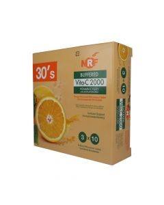 Nrf Vitamin C 2000 Buffered Fizzy Triple Pack