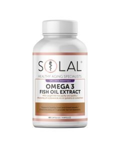 Solal Fish Oil Extract Omega 3 60 Caps