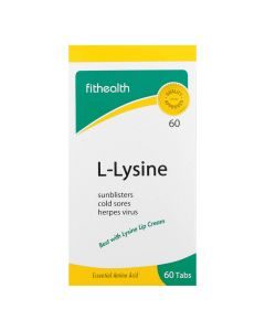 Fithealth L-lysine 60 Tablets