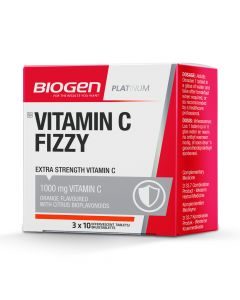 Biogen Vitamin C Fizzy 3 X 10's