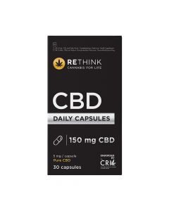 Rethink Cbd Daily Capsules 150mg