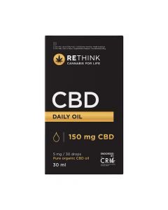 Rethink Cbd Daily Oil 150mg 30ml