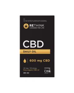 Rethink Cbd Daily Oil 600mg 30ml