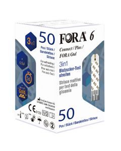 Fora 6 3 In 1 (bg/hct/hb) Strips 50's