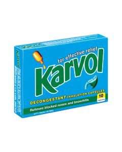 Karvol Inhalant 10 Capsules