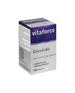 Vitaforce Zinc+a+b6 100 Tabs