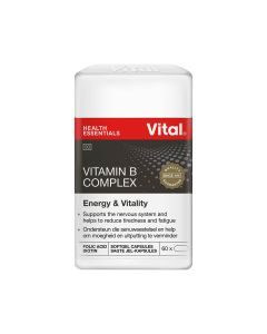 Vital Vitamin B Complex 60 Capsules