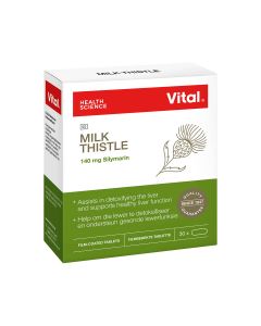 Vital Milk Thistle Capsules 30's