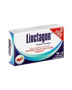 Linctagon Lozenges 15's Cherry Menthol