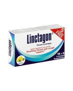 Linctagon Lozenges 15's Lemon