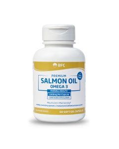 Premium Salmon Oil Omega 3 60 S/gels