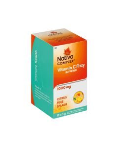 Nativa Complex Vit C 1000mg Fizzy Citrus