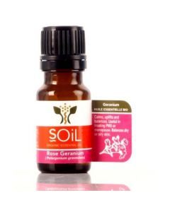 Soil Aromatherapy Oil 10ml Rose Geranium