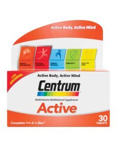 Centrum Multivitamin Active 30 Tablets