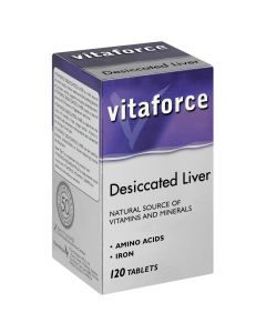 Vitaforce Dessicated Liver 120 Tabs