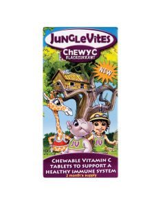 Junglevites Chewy C 60 Chews Blackcurrant