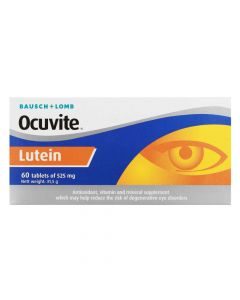 Bausch & Lomb Ocuvite Lutein 60 Capsules