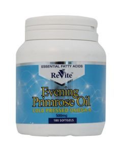 Revite Evening Primrose Oil 500mg 180 Capsules