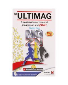 Ultimag Magnesium & Zink Effervescent Tabs 30's