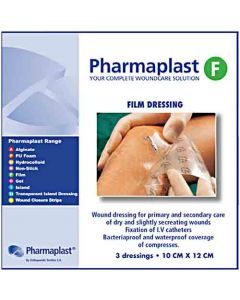 Pharmaplast F Dressing 10x12cm 3`s