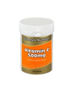 Lifestyle Nutrition Lifestyle Vitamin C 500mg 100 Tabs