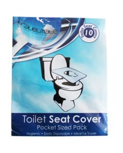 Travelmate Toilet Seat Covers 10pcs