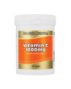 Lifestyle Nutrition Vitamin C 1000mg 100 Tabs